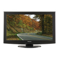 Panasonic TH37LRU20 - HOSPITALITY LCD HDTV Operating Instructions Manual