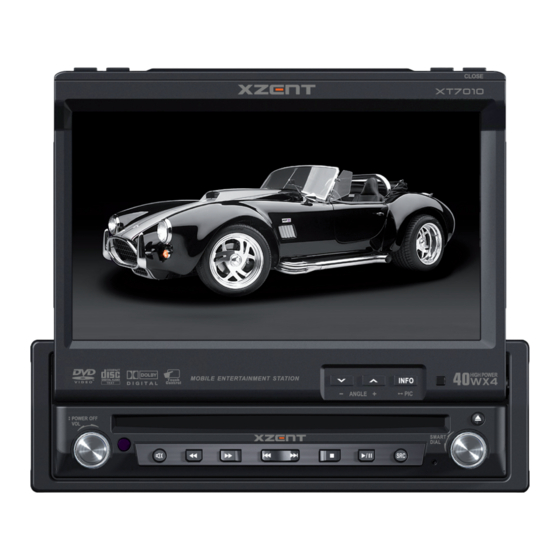 XZENT xt7010 Instruction Manual