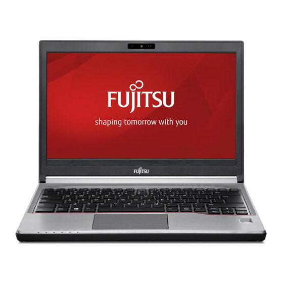 Fujitsu LIFEBOOK E733 13.3-inch Laptop Manuals