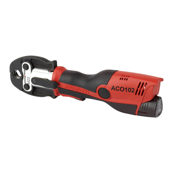NovoPress ACO102 Operating Manual