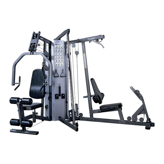 Vision Fitness Multi-Station Gym ST710 Manuals