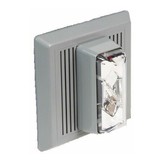 Edwards Signaling 869DSTR-G1 Series Installation Sheet