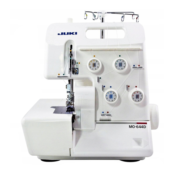 JUKI MO-644DN Instruction Manual