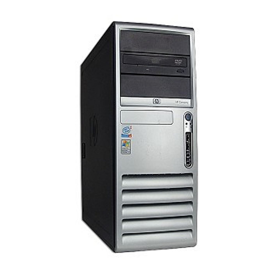 HP Compaq dc7100 MT Hardware Reference Manual