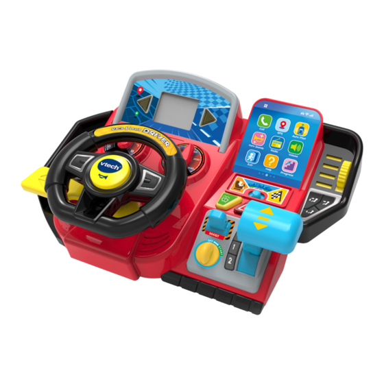 VTech Race&Learn DRIVER Instruction Manual