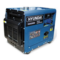 Hyundai HDG6500T Instructions Manual