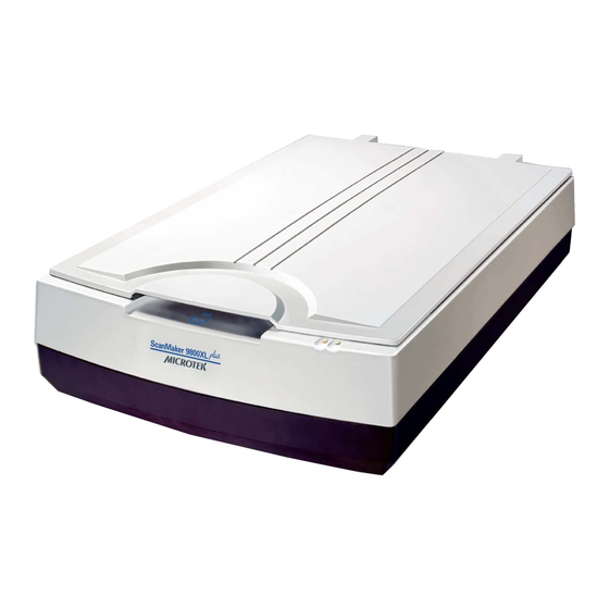 Microtek ScanMaker 9700XL Reference Manual