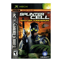 ubisoft SPLINTER CELL-PANDORA TOMORROW Manual