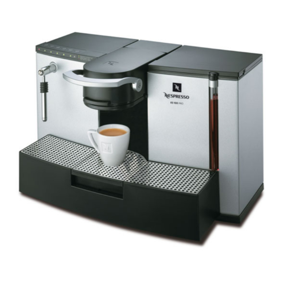 Nespresso ES 100 Pro User Manual