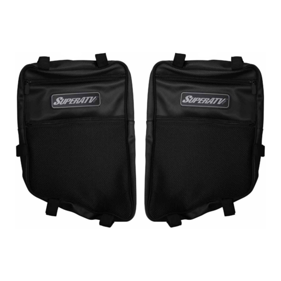 SuperATV Door Bags Installation Instructions