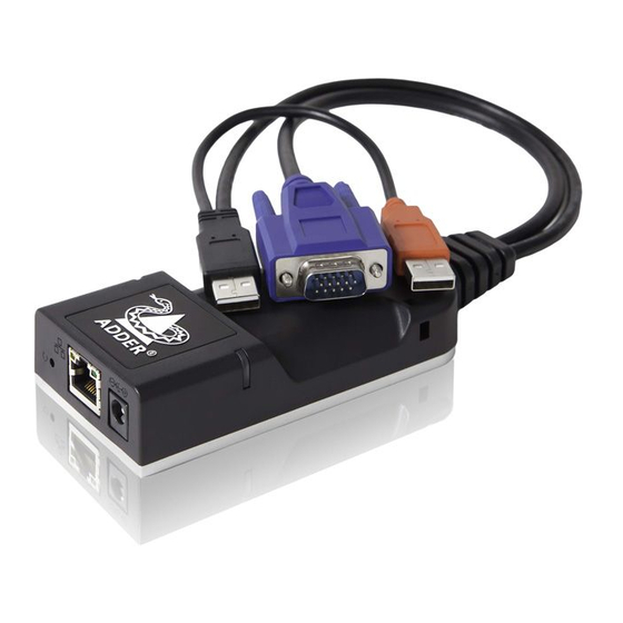 ADDER AdderLink Infinity 100T Quick Start