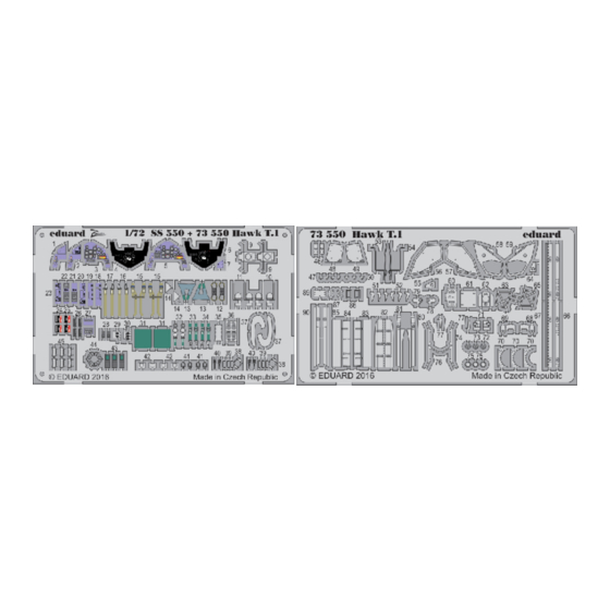 Eduard Hawk T.1 Quick Start Manual