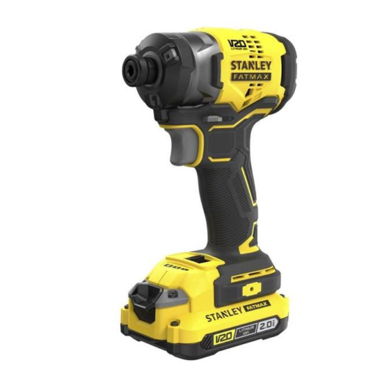 Stanley Fatmax SFMCF820 Original Instructions Manual