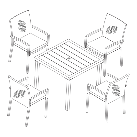 Belleze Mariel 014-HG-17050 Assembly Instructions Manual