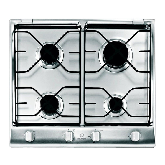 Indesit HOB IP 640 S UK Operating Instructions Manual