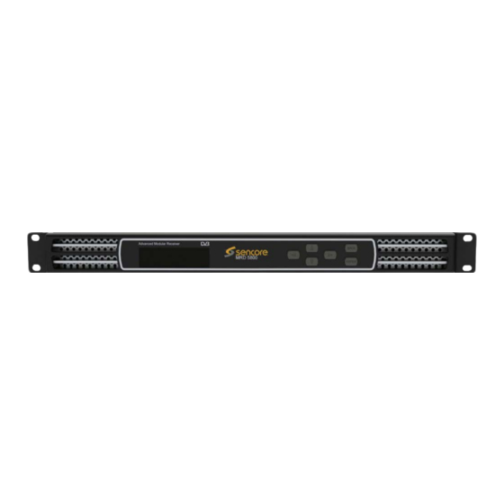 Sencore MRD 5800 User Manual