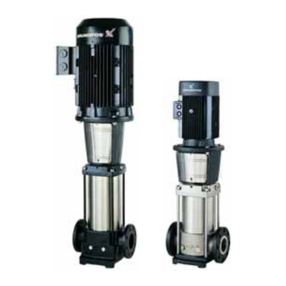 Grundfos CR 32 Service Instructions Manual