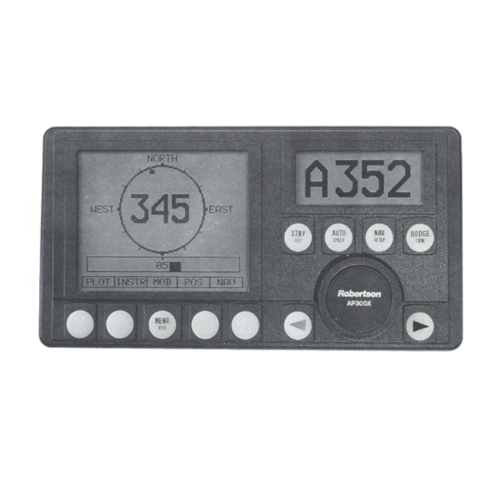 Kongsberg Simrad Robertson AP300X Series Instruction Manual