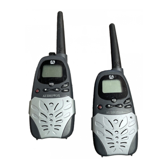 Audiovox GMRS-1200 User Manual