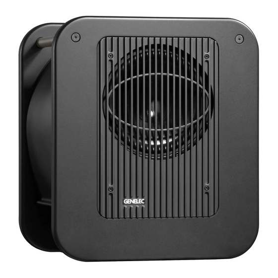 Genelec 7260A Operating Manual