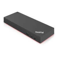 Lenovo ThinkPad Thunderbolt 3 Workstation Dock Gen 2 User Manual