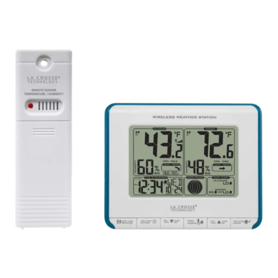 La Crosse Technology 308-1711BL Manual