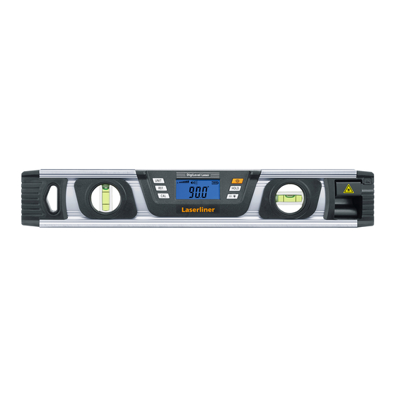 LaserLiner DigiLevel Laser G40 Manual