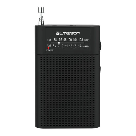 Emerson ER-7000 User Manual