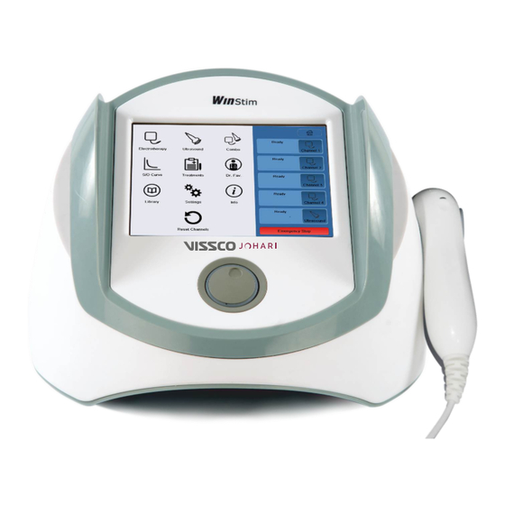 VISSCO JOHARI WinStim WS4UWB Instruction Manual