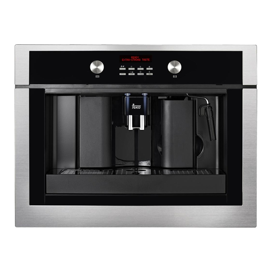 Teka CM 45 Instruction Manual