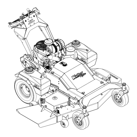 Yazoo/Kees KKFW48171 Operator's Manual