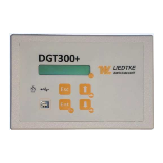 LIEDTKE DGT300 Plus User Manual