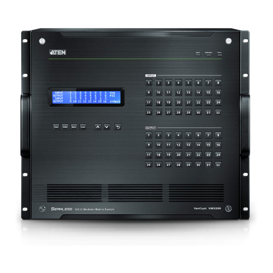 ATEN VM3200 User Manual