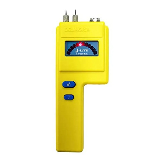 Delmhorst J-Lite Owner's Manual