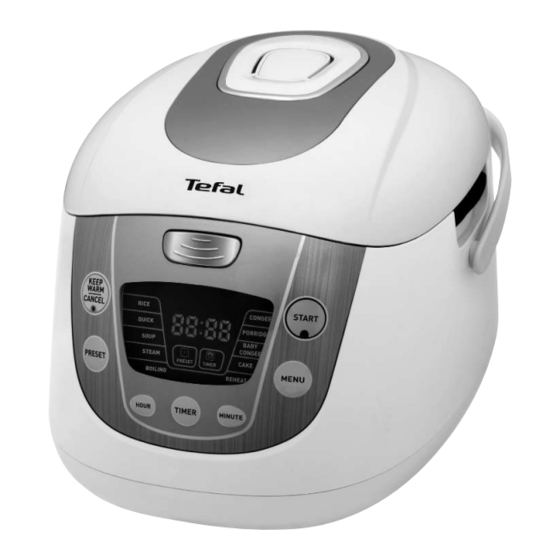 TEFAL FUZZY LOGIC Manual
