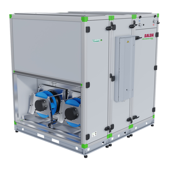 Salda AMBERAIR COMPACT RH Series Mounting And Installation Instruction