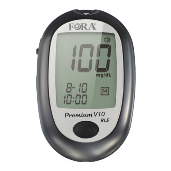 Fora Premium V10BLE Quick Start Manual
