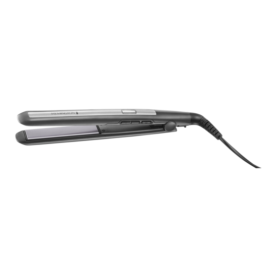 Remington PRO-Ceramic Titanium S5506GP Manual