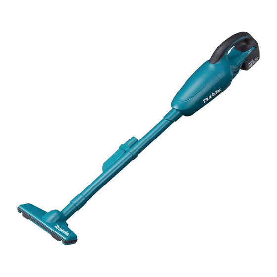 User Manuals: Makita DCL180F Cordless Vacuum Cleaner