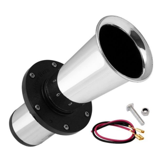VIXEN HORNS VXH1002C Sound Air Horn Manual