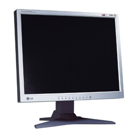 LG Flatron L2010P Specifications