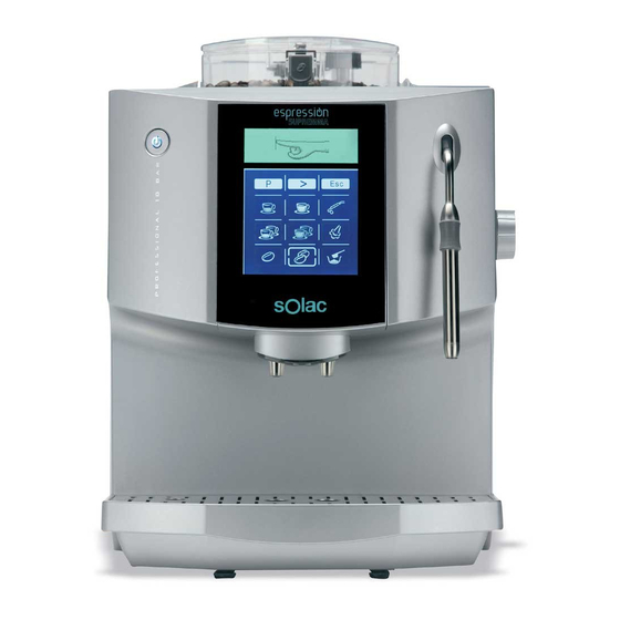 SOLAC ESPRESSION SUPREMMA Instructions For Use Manual