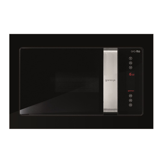 Gorenje BM6250ORAX Owner's Instruction Manual