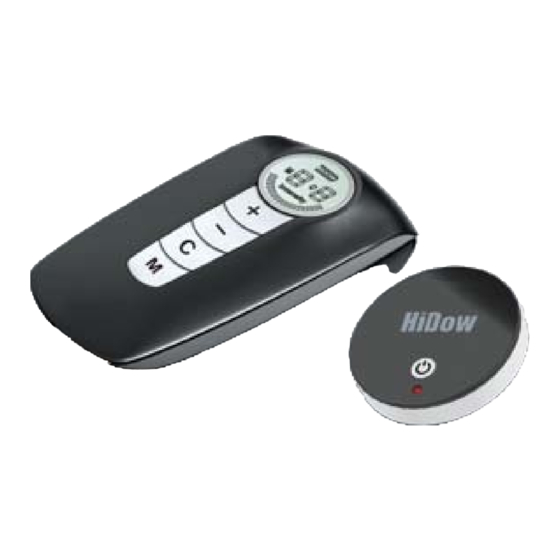 HiDow Wireless Tens/EMS Systems Instruction Manual