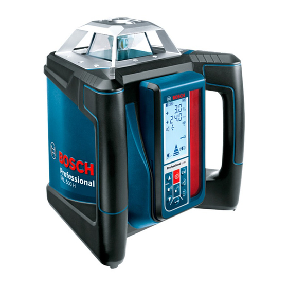 Bosch LR 50 Operating/Safety Instructions Manual