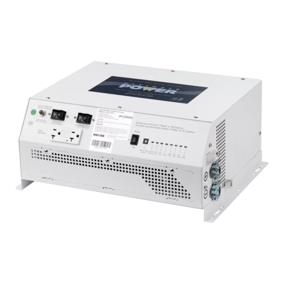 Ultimate Power SD Series User Manual