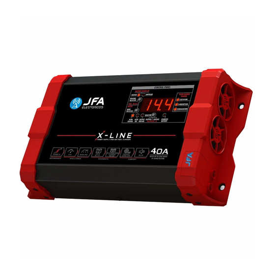 JFA Electronicos X-Line 40A Manuals