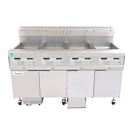 Welbilt Frymaster FilterQuick 3FQG30U Installation, Operation And Maintenance Manual