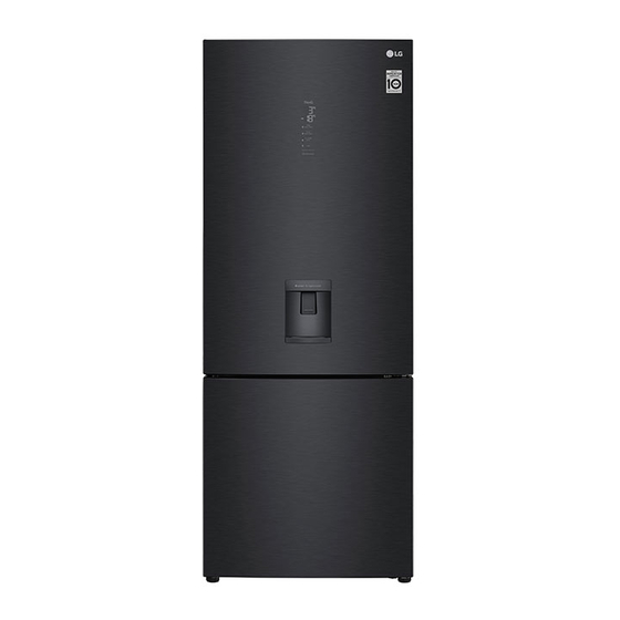 User Manuals: LG GC-F569PBAM Freezer Refrigerator