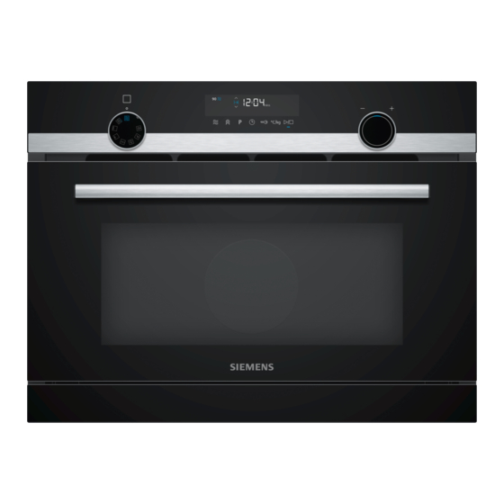 Siemens CO565AGS0 Instruction Manual